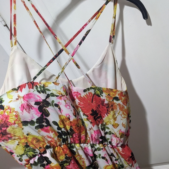 Dynamite | Floral Crossback Mini Dress - Picture 5 of 7